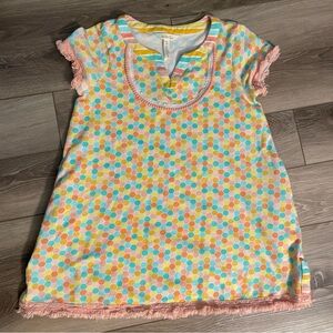 Matilda Jane Girl’s 12 Pastel Multicolor Hexagon Beach Pool Cover up Dress
